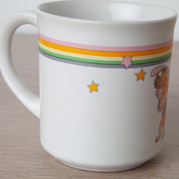 VTG 80s Wallace Berrie Pegasus Rainbow Butterfly Coffee Mug 1982 Fantasy #4907 - Picture 13 of 16